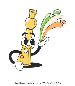 Flute pipe patrick day character