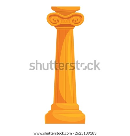 Fluted column with an ornate capital, showcasing classical architectural design