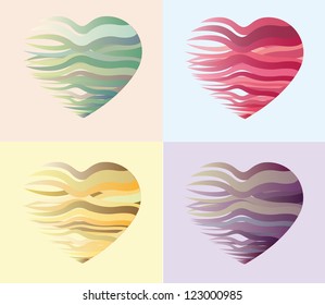 Fluttering hearts