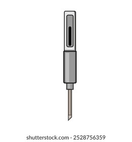 flux soldering iron cartoon. wire circuit, desolder station, temperature lead flux soldering iron sign. isolated symbol vector illustration