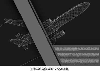 Fly Advertise | EPS10 Vector