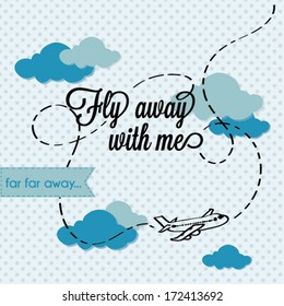 Fly Away Card