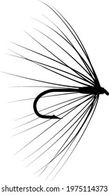  fly baitfish silhouette - fishing lure