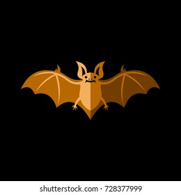 Fly Bat Animal Logo