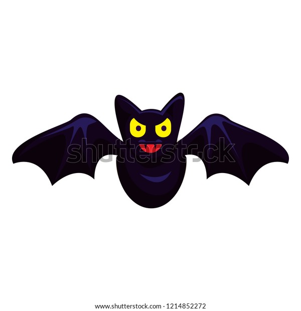 Fly Bat Icon Cartoon Fly Bat Stock Vector (Royalty Free) 1214852272 ...