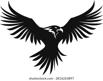 a fly bird art vector