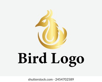 Fly bird logo Vector bird colorful logo design 