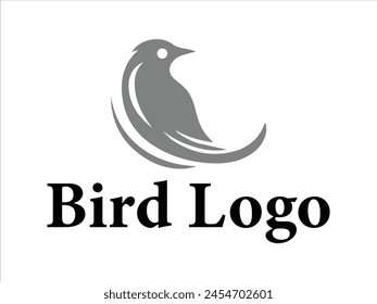 Fly Bird Logo Vektorgrafik Vogel buntes Logo Design 
