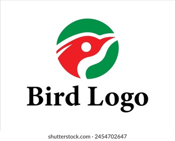 Fly bird logo Vector bird colorful logo design 