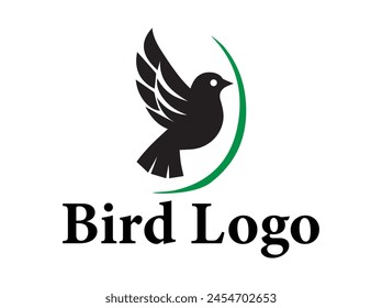Fly bird logo Vector bird colorful logo design 