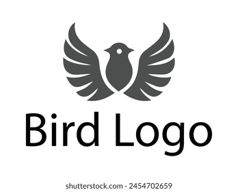 Fly bird logo Vector bird colorful logo design 