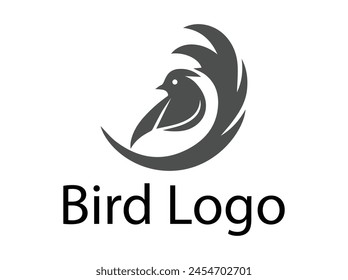 Fly bird logo Vector bird colorful logo design 