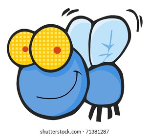 Fly Cartoon Character