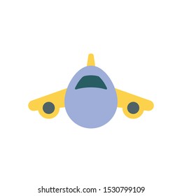 fly cartoon vector icon symbol isolated on a white background