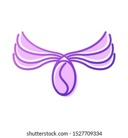 Fly Coffee Minimalist Logo Design