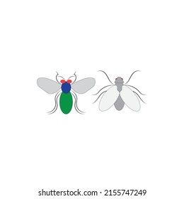 fly design illustration icon logo templat