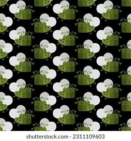 Fly died pattern seamless. horsefly background