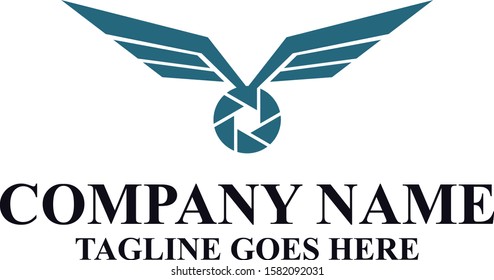 Fly Drone Vector Royalty Logo Design Inspirations