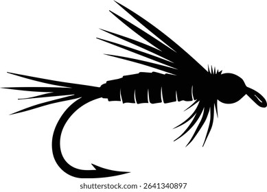 Fly fishing pheasant tail pattern lure 