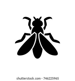 fly icon illustration isolated vector sign symbol