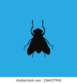 fly icon vector