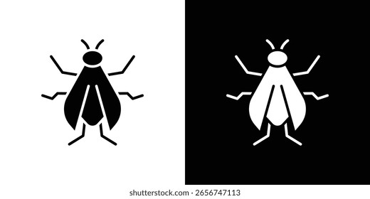 Fliegeninsektensymbol Vektorskalierbare Grafiken