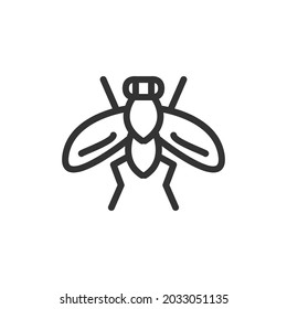 Icono de línea de vuelo. Símbolo web para web y aplicaciones. Diseño de firma en el estilo de contorno. Objeto de trazo de vuelo.