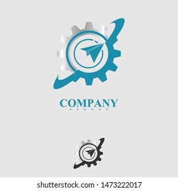 Fly logo vector design template element