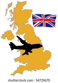 fly me to the United Kingdom