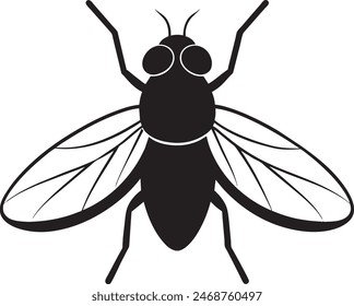 fly ON WHITE BACKGROUND Illistration