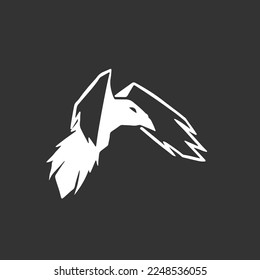 fly raven logo design for all