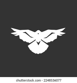 fly raven logo design for all