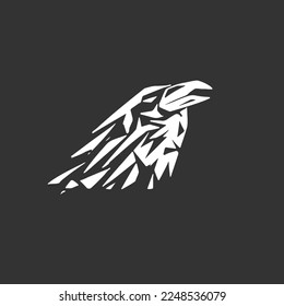 fly raven logo design for all