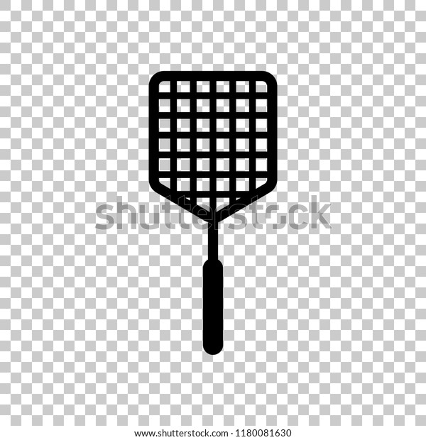 Fly Swatter Icon On Transparent Background