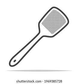 Fly Swatter Icon Vector Isolated