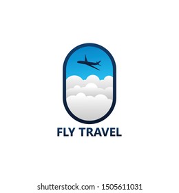Fly Travel Logo Template Design
