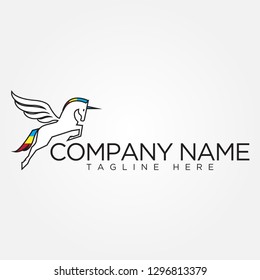 FLY UNICORN LOGO