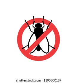 Fly warning symbol