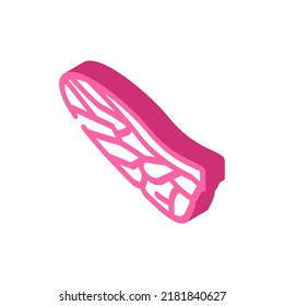 fly wing isometric icon vector. fly wing sign. isolated symbol illustration