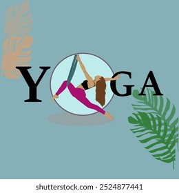 Fliegenyoga (Poster, Einladung, Kurse)