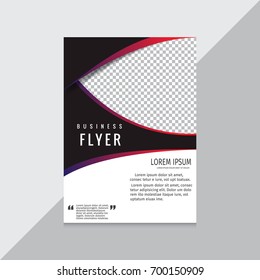 Flyer , Annual report template vector