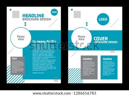 Flyer, Booklet, Brochure, Template Design for Proffesional Business or Other