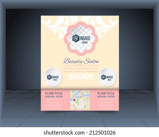 Flyer, Brochure or Catalog Cover Vector Design Template