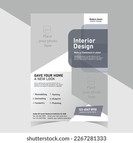 flyer brochure cover template design for your brand, vector template design
