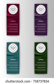 Flyer brochure design, business flyer size A4 template, creative leaflet, trend cover geometric