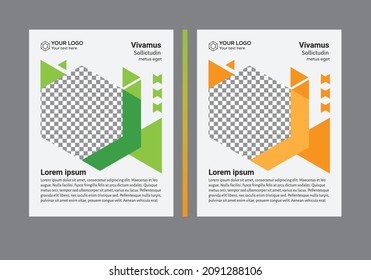 Flyer brochure design, business template