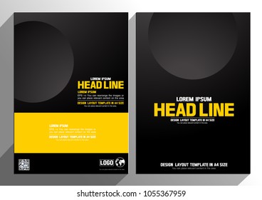 flyer brochure design. layout template background. Business Vector illustration. you can place relevant content on the area.