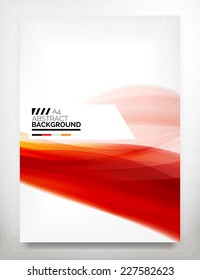 Flyer, Brochure Design Template, Business Abstract Geometric Background, Web or Print Design