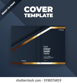 Flyer brochure design template cover. business cover size A4 template