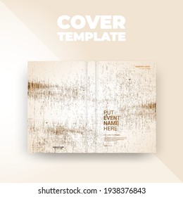 Flyer brochure design template cover. business cover size A4 template